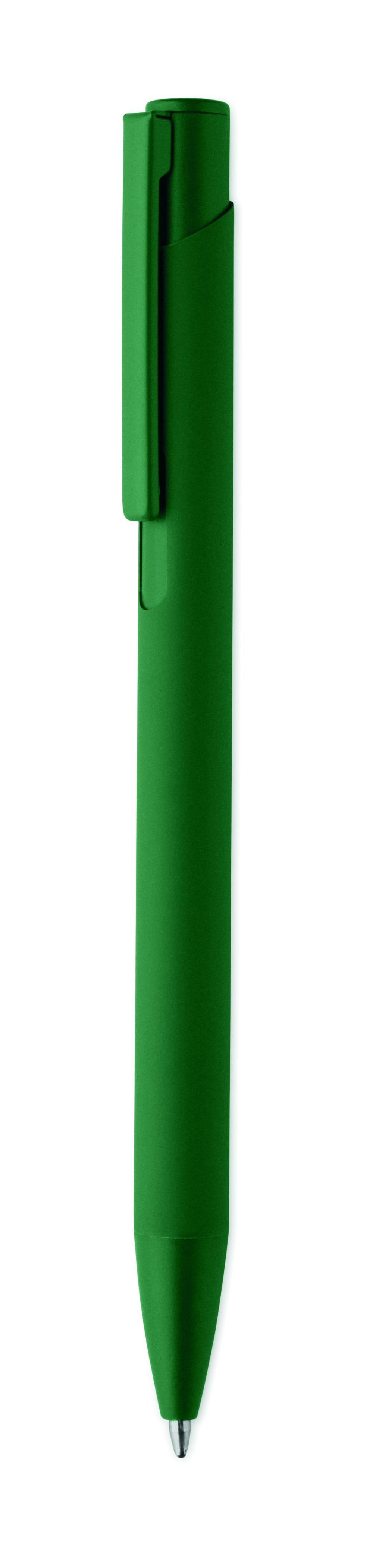 Bolígrafo de aluminio gomoso