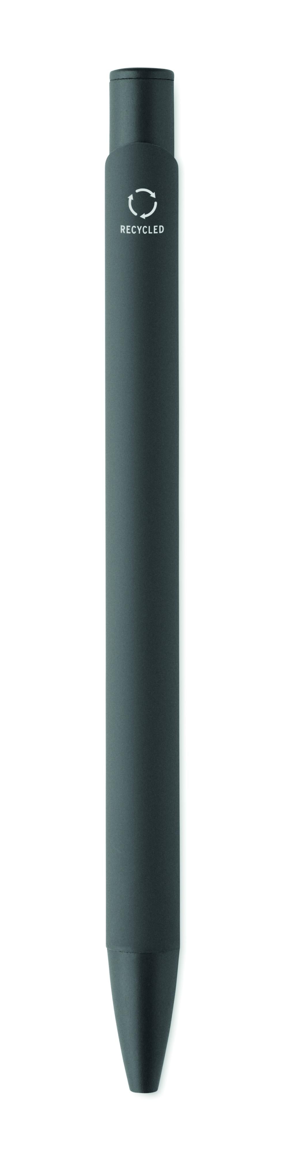 Bolígrafo de aluminio gomoso