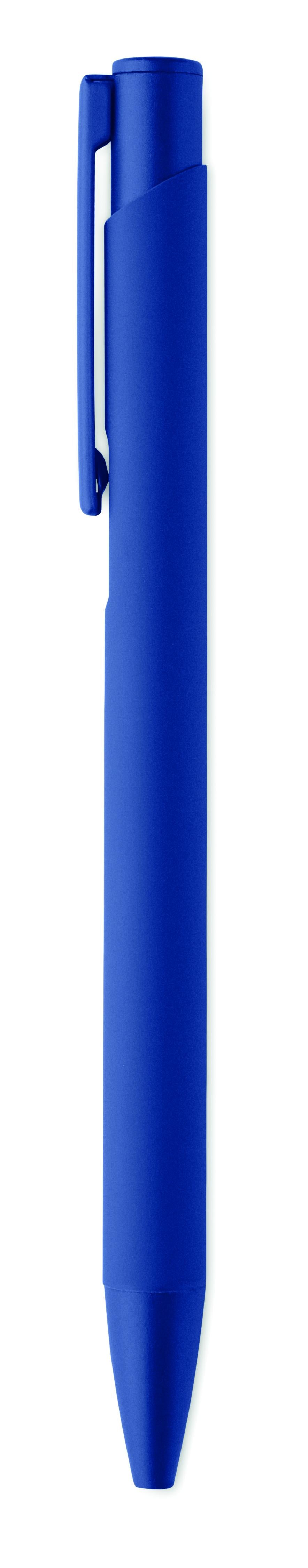 Bolígrafo de aluminio gomoso