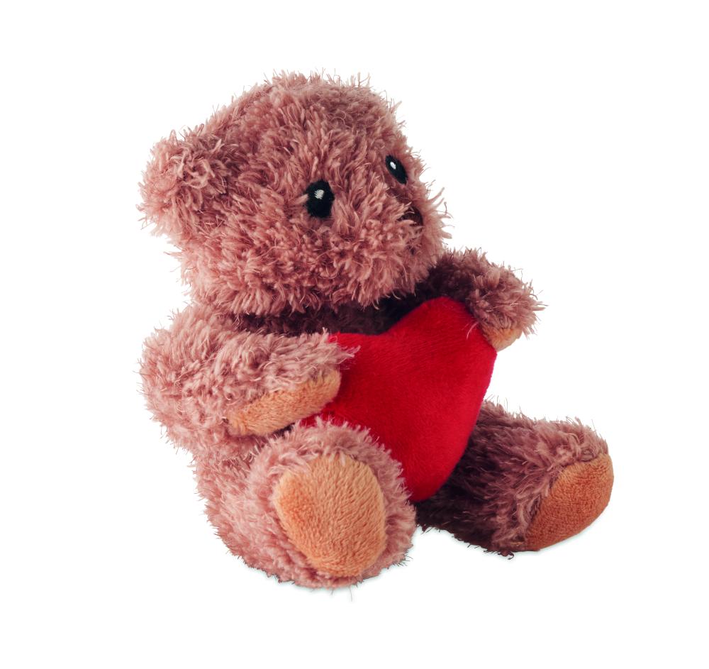 Osito de peluche con corazón