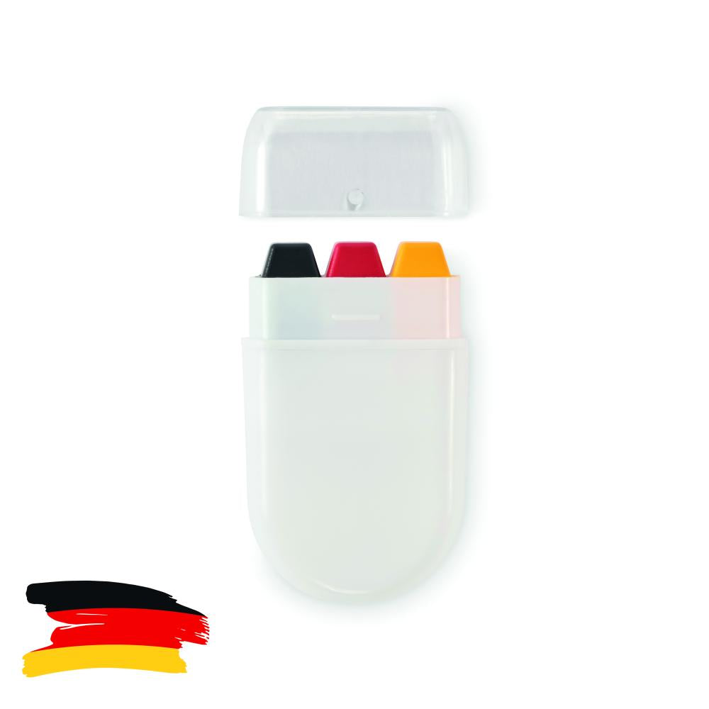 Pintura corporal de banderas