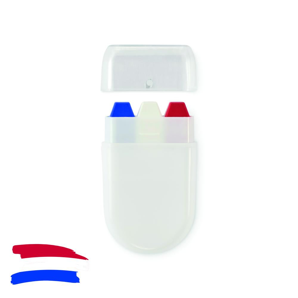 Pintura corporal de banderas