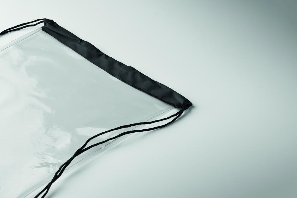Bolsa Cuerdas Transparente PVC