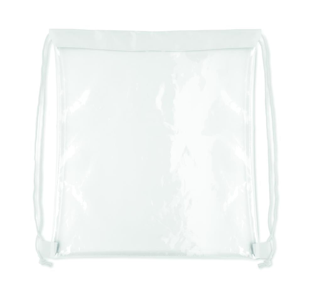 Bolsa Cuerdas Transparente PVC