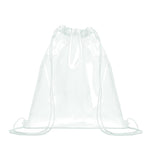 Bolsa Cuerdas Transparente PVC