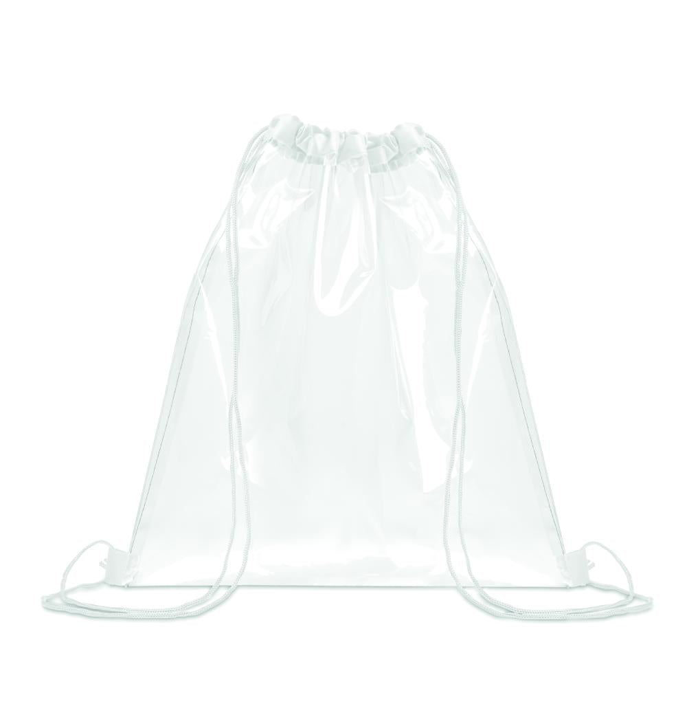 Bolsa Cuerdas Transparente PVC