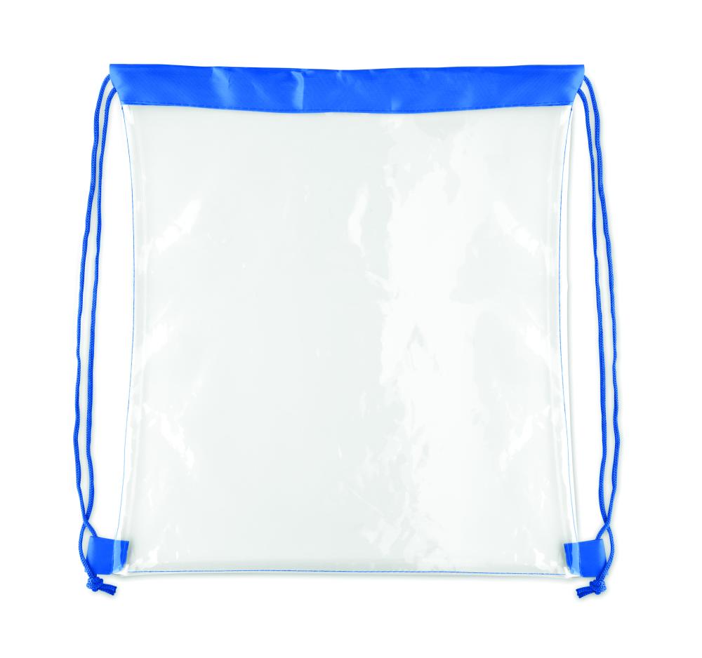 Bolsa Cuerdas Transparente PVC