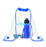 Bolsa Cuerdas Transparente PVC