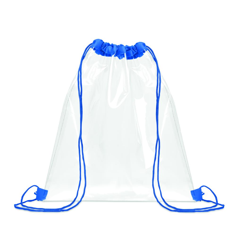 Bolsa Cuerdas Transparente PVC