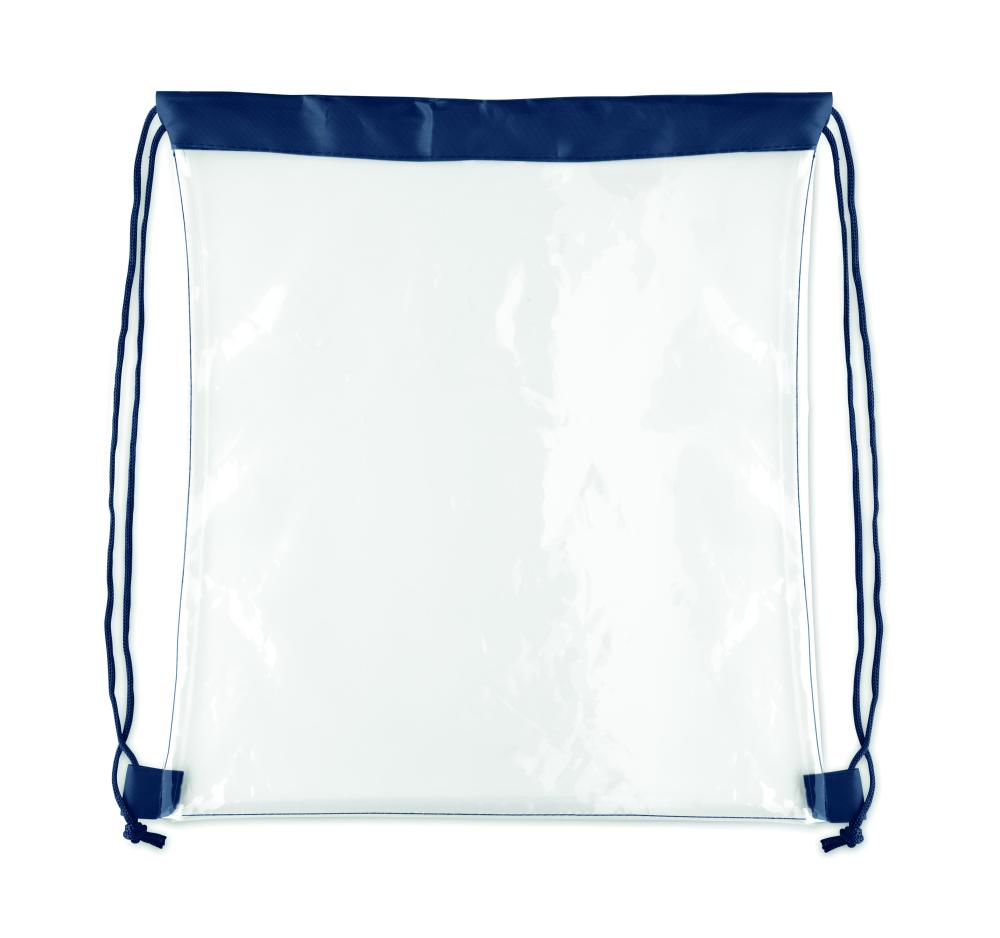 Bolsa Cuerdas Transparente PVC