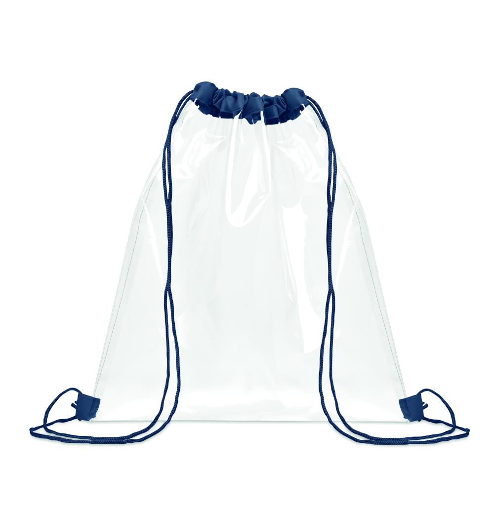 Bolsa Cuerdas Transparente PVC