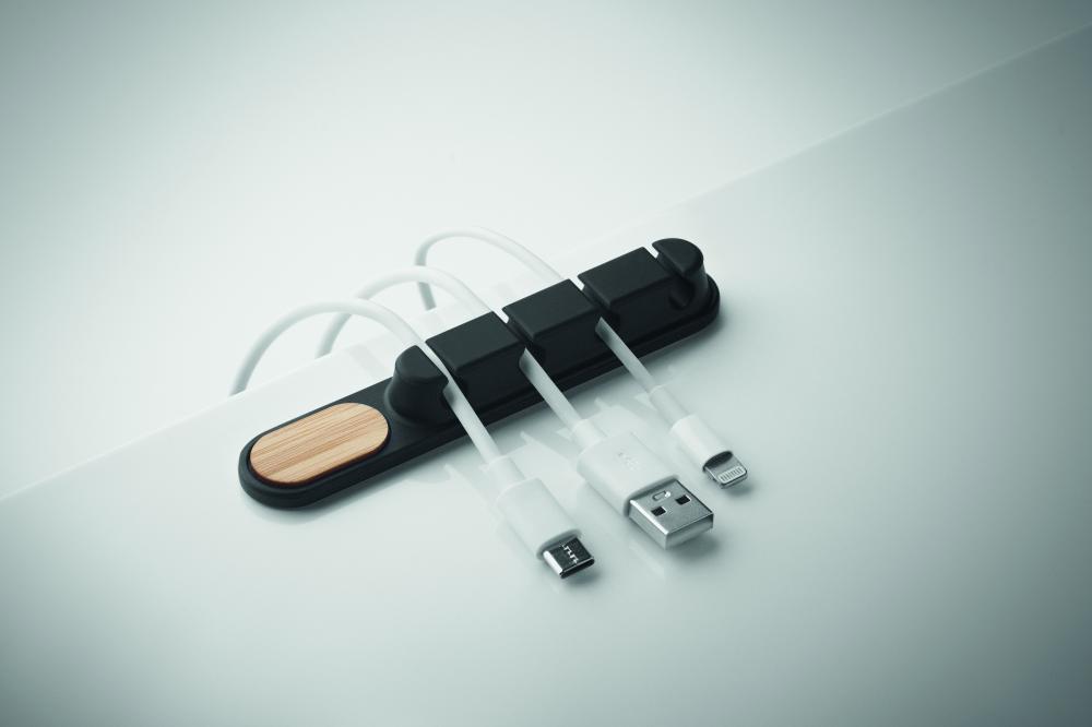 Organizador de cables silicona