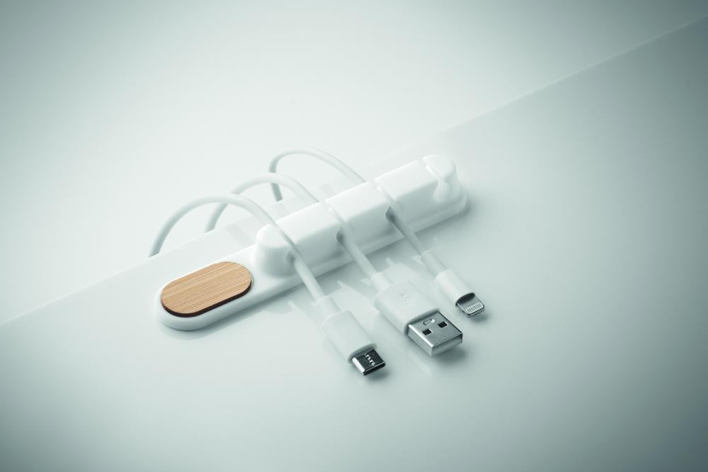 Organizador de cables silicona