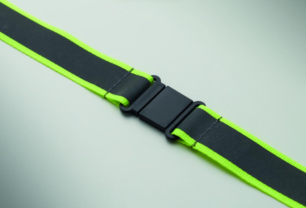 Lanyard RPET reflectante