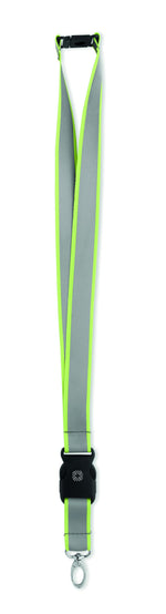 Lanyard RPET reflectante