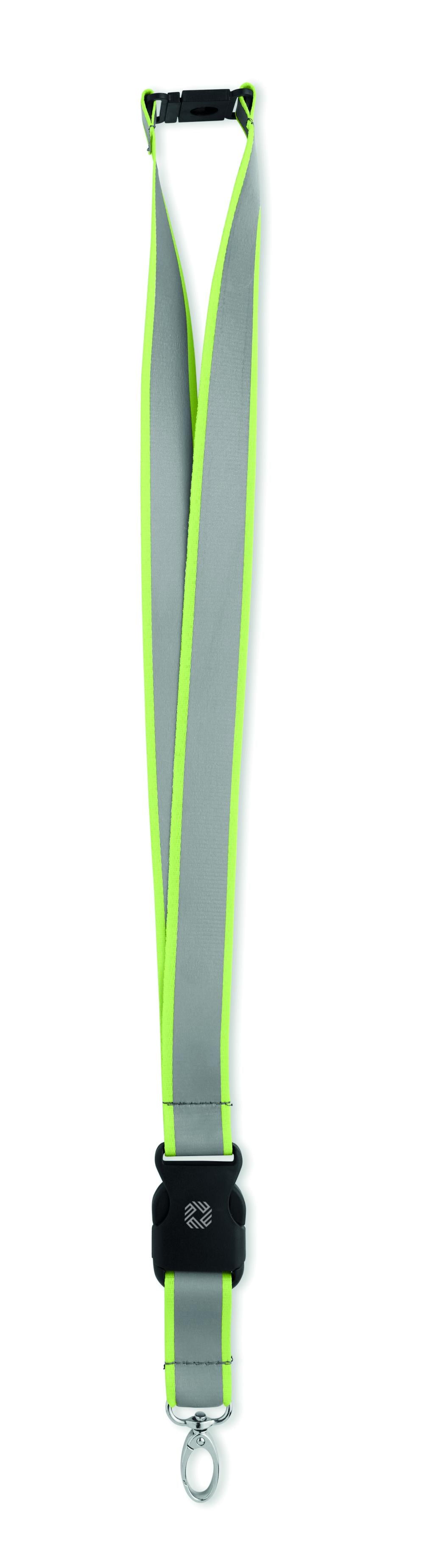 Lanyard RPET reflectante