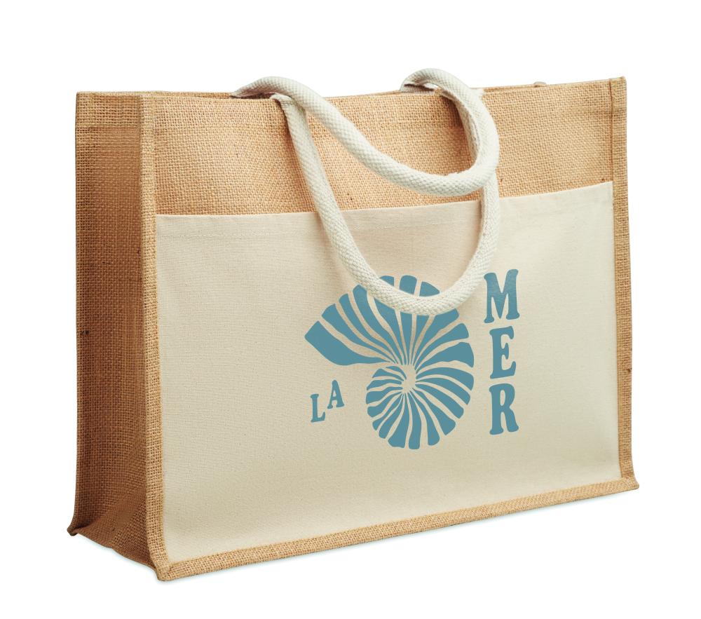 Bolsa de la compra de yute