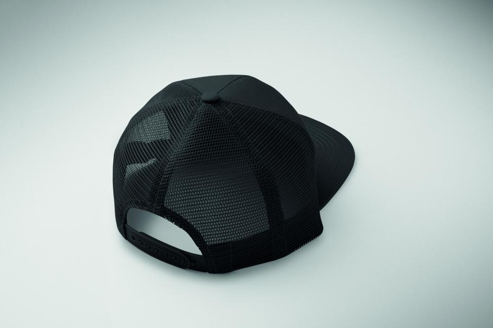 Gorra 7 Paneles Visera Plana