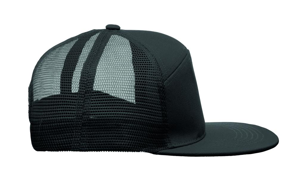Gorra 7 Paneles Visera Plana
