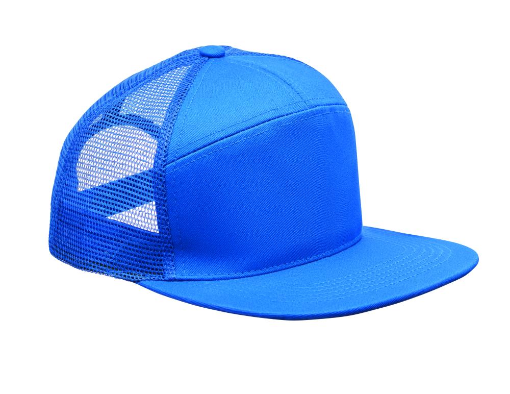 Gorra 7 Paneles Visera Plana