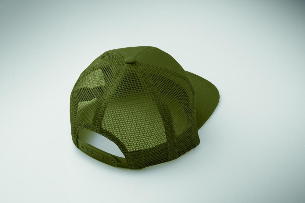 Gorra 7 Paneles Visera Plana