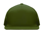 Gorra 7 Paneles Visera Plana