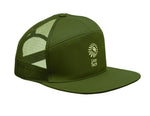 Gorra 7 Paneles Visera Plana