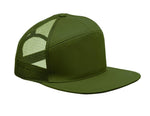 Gorra 7 Paneles Visera Plana