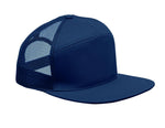 Gorra 7 Paneles Visera Plana