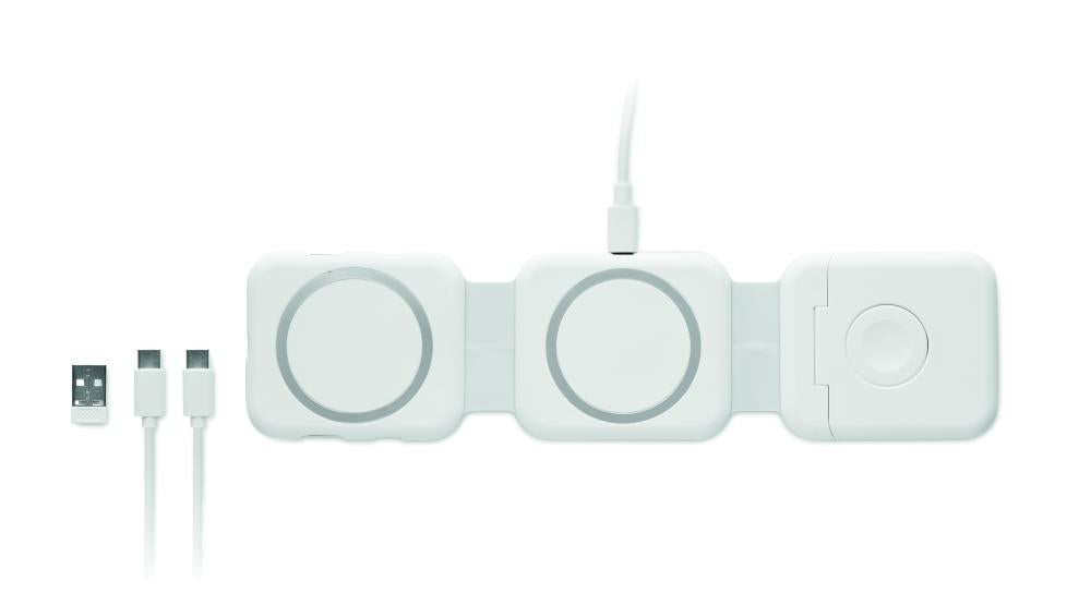 Base de carga plegable 3 en 1