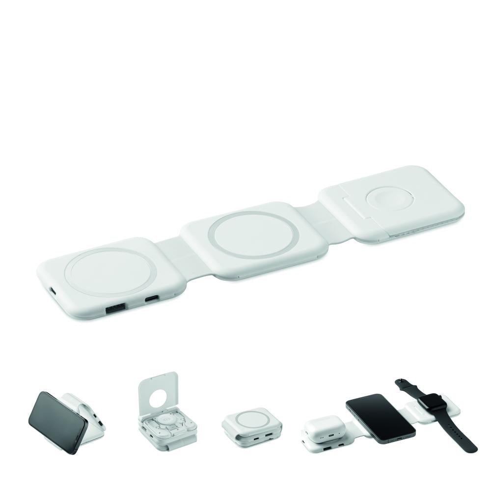 Base de carga plegable 3 en 1