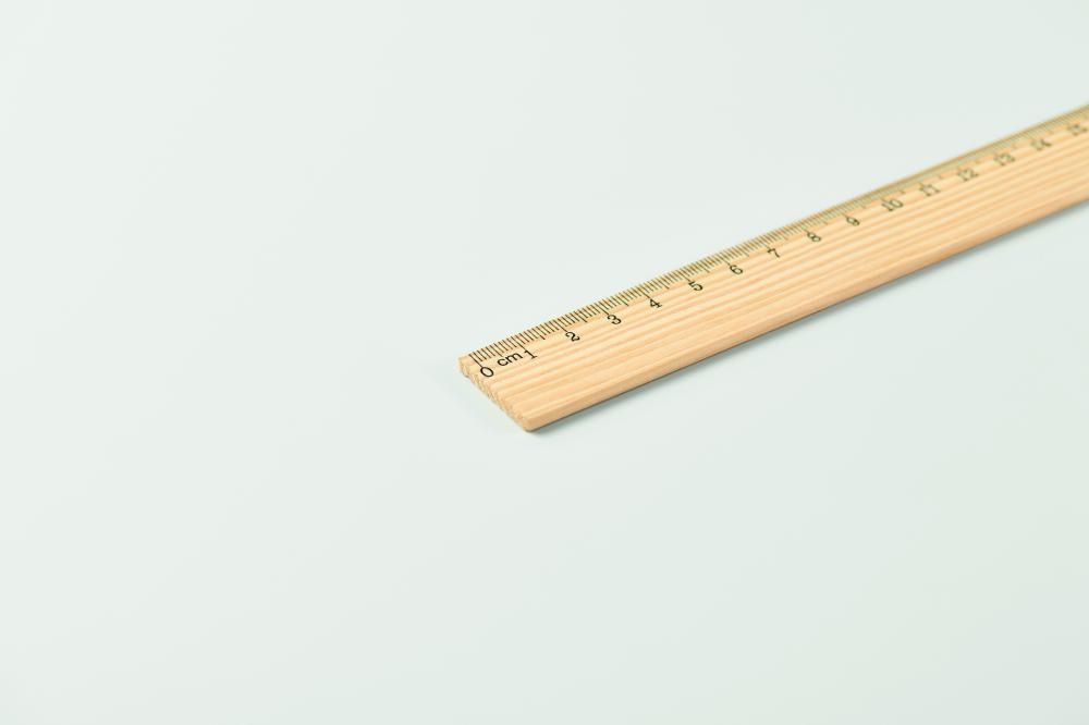 Regla de madera 30 cm
