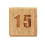 Reloj despertador giratorio