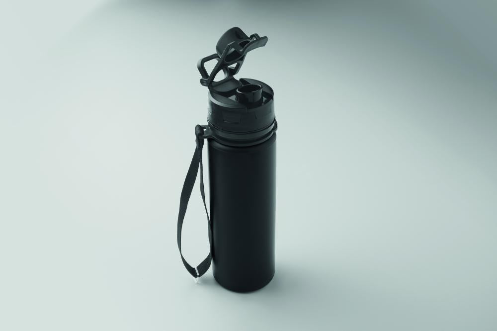 Botella de silicona plegable