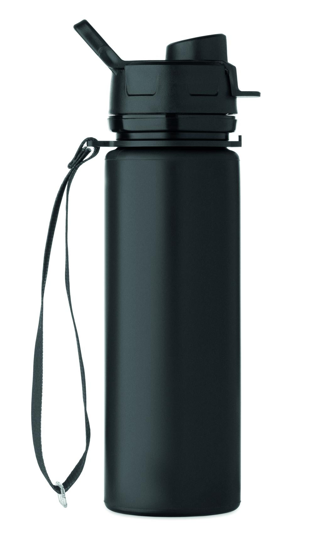 Botella de silicona plegable