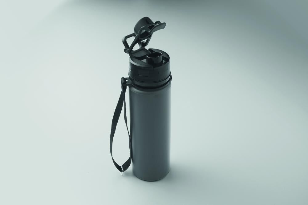 Botella de silicona plegable