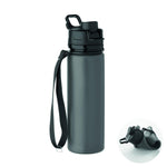 Botella de silicona plegable