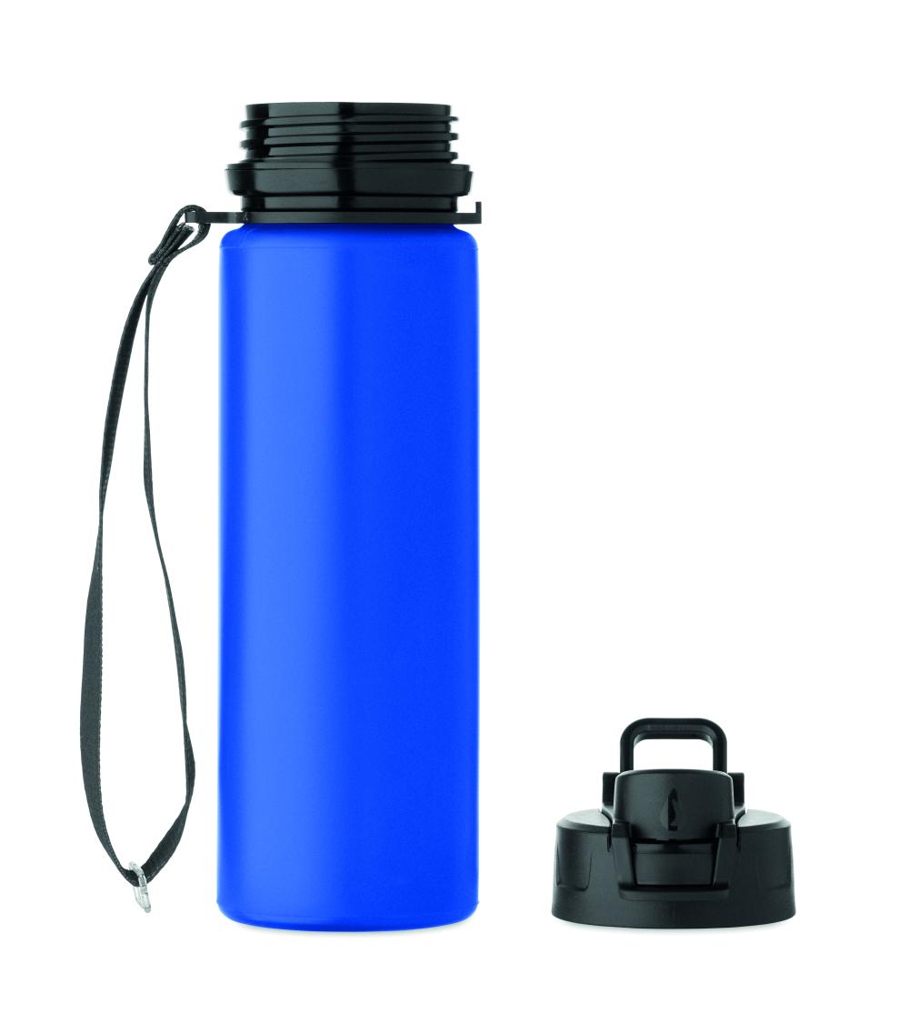Botella de silicona plegable