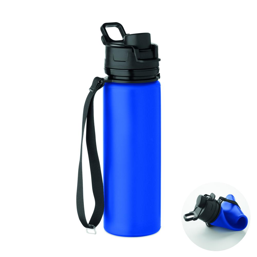 Botella de silicona plegable
