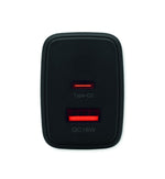 Adaptador pared UE de 2 polos