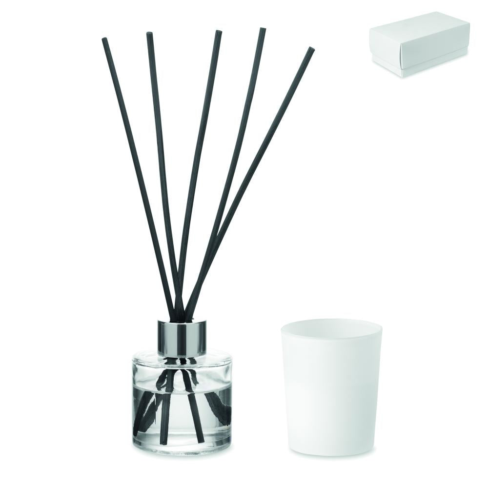 Set vela y difusor de vainilla