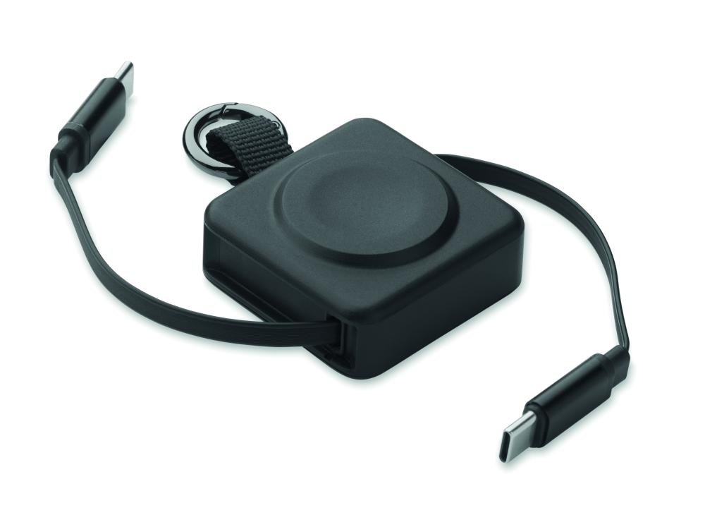 Cable USB-C retráctil de 100 W
