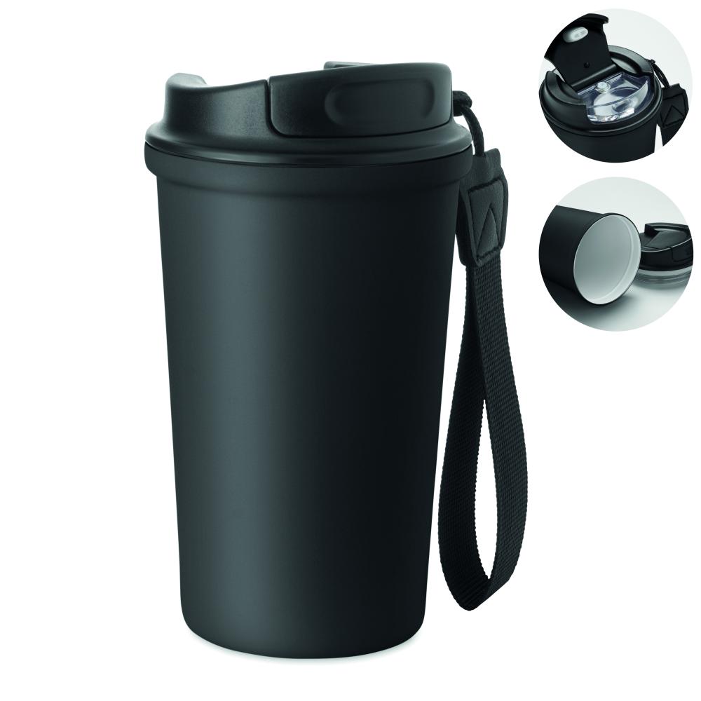 Vaso de acero reciclado 400 ml