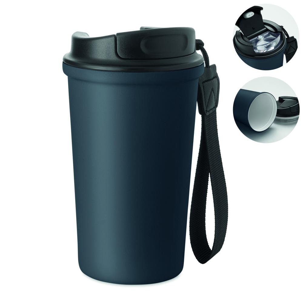 Vaso de acero reciclado 400 ml