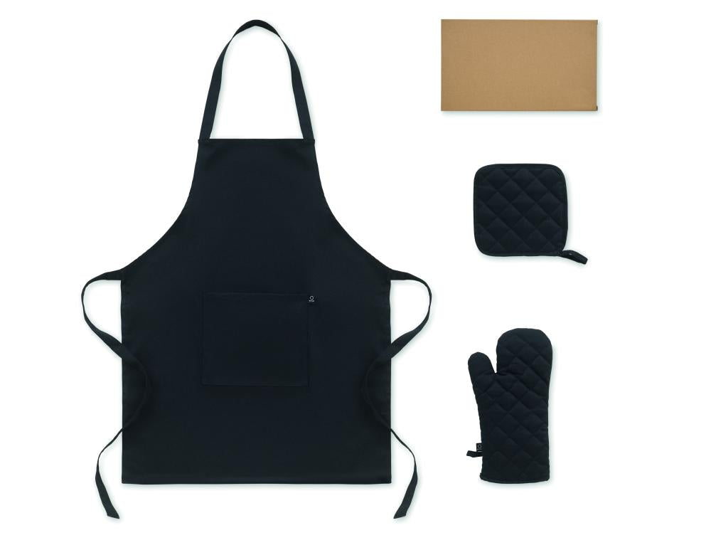 Set cocina algodón reciclado