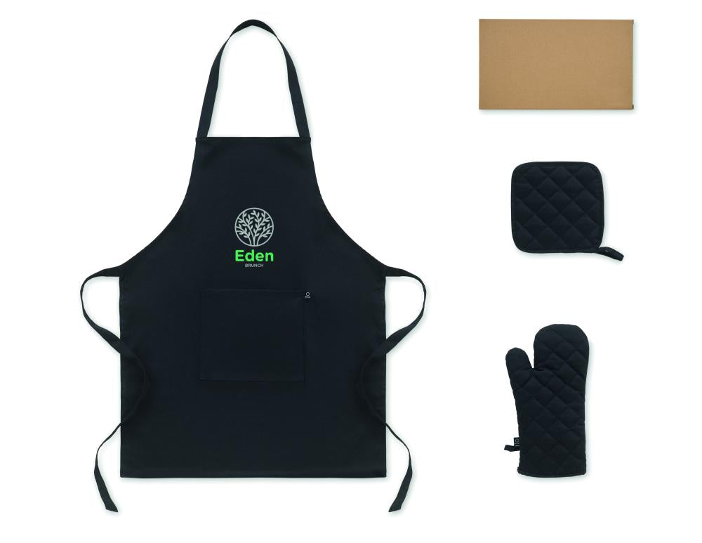 Set cocina algodón reciclado