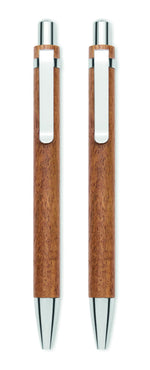 Set de madera de acacia