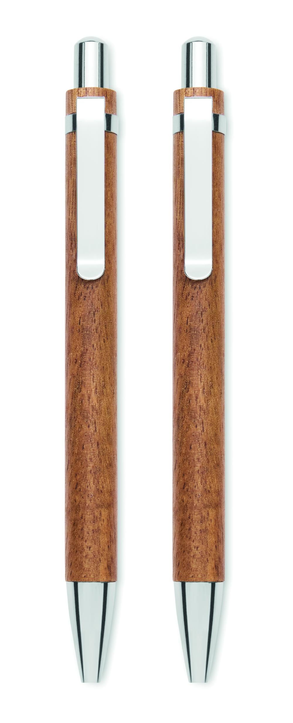 Set de madera de acacia