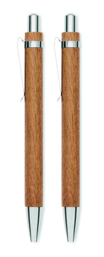 Set de madera de acacia