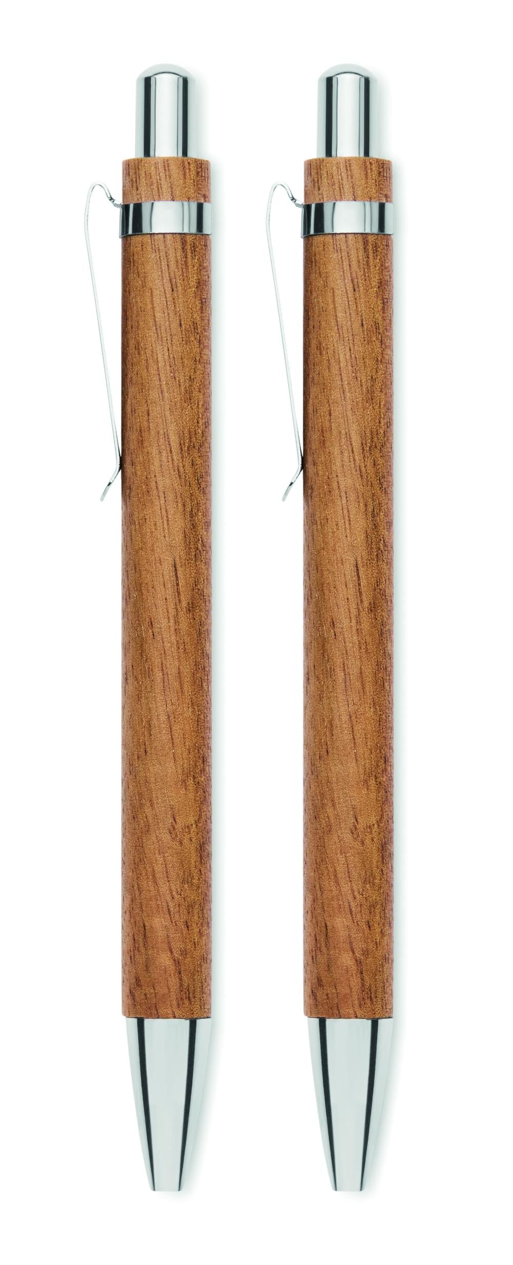Set de madera de acacia